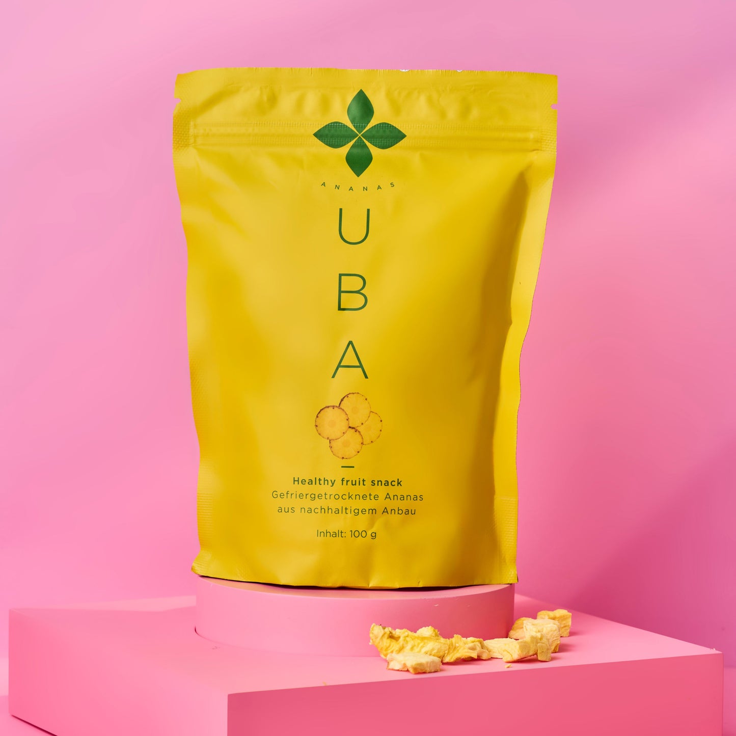 Gefriergetrocknete Ananas