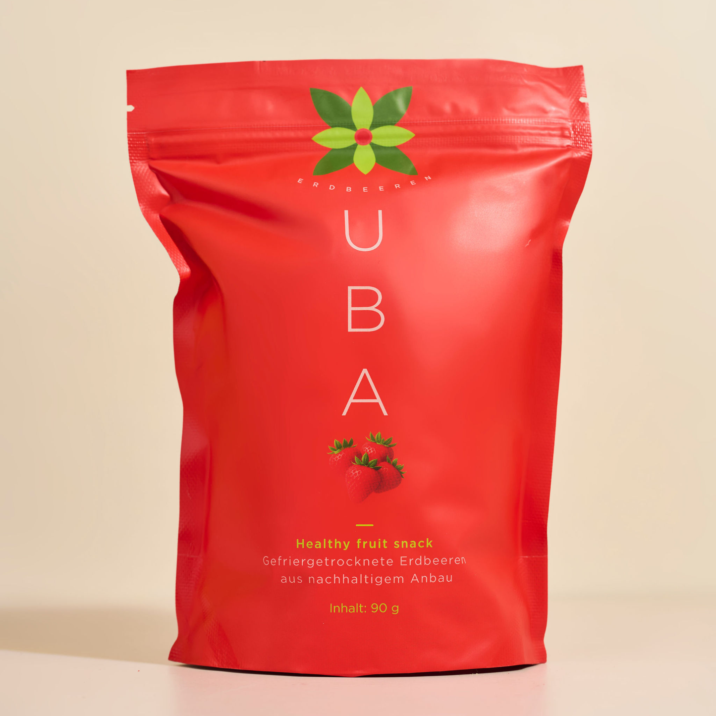 Gefriergetrocknete Erdbeeren Set – Großer Beutel