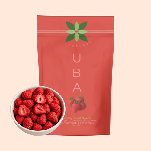 Gefriergetrocknete Erdbeeren