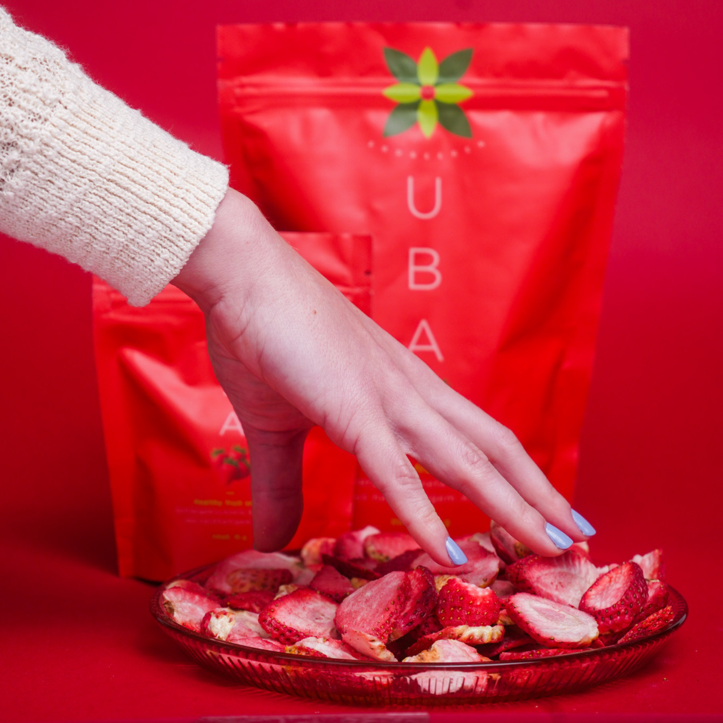 Probierset 3 - 12 Stück | Heidelbeeren, Erdbeeren & Ananas | 3 Sorten