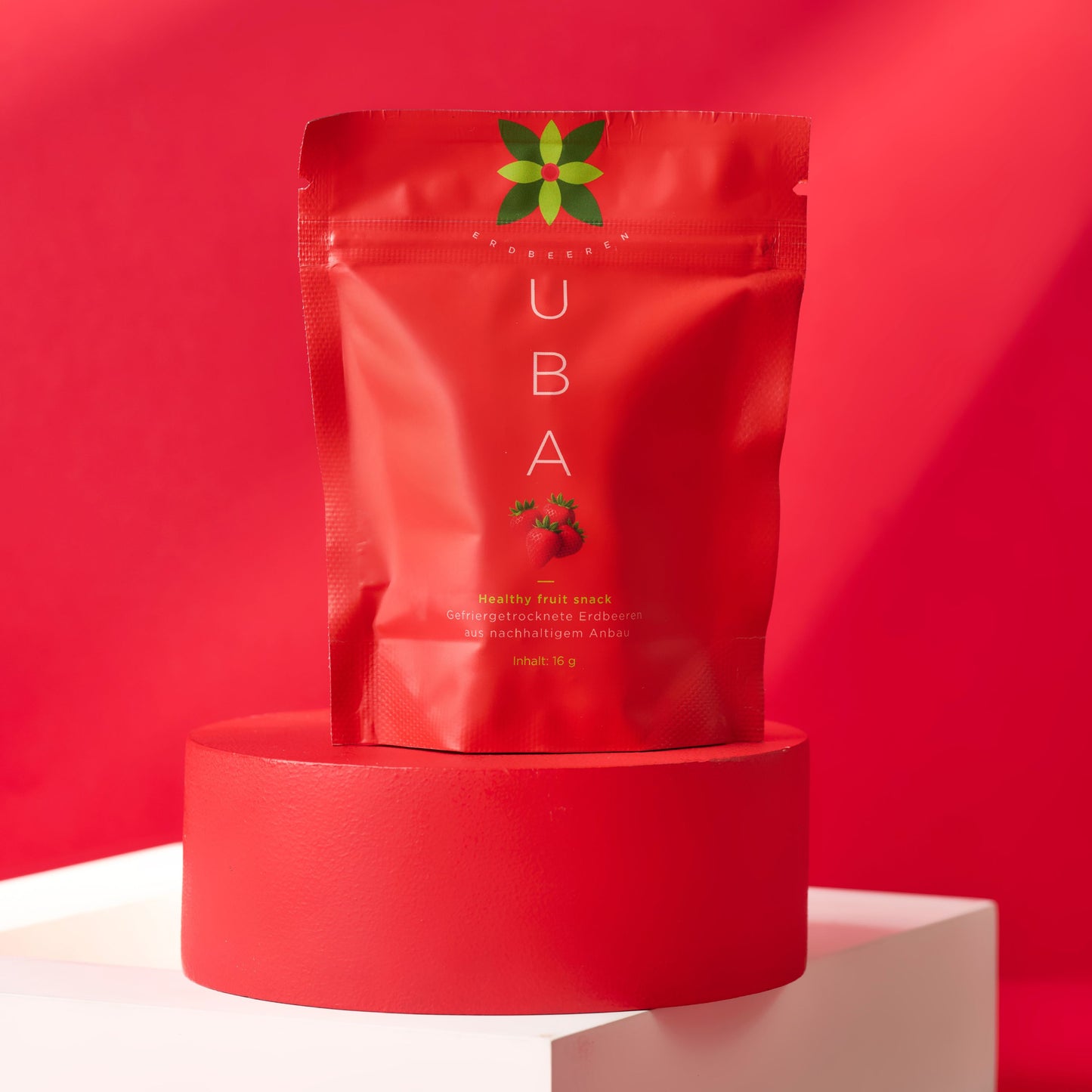 Gefriergetrocknete Erdbeeren